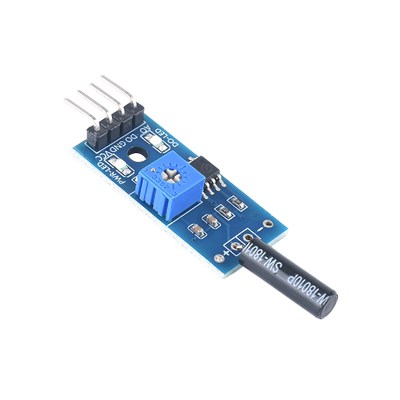 弹簧式震动开关传感器模块