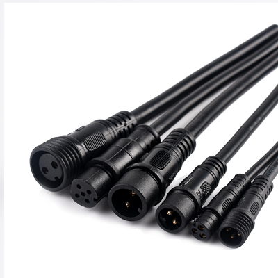 防水电线接头公母对接插头汽车