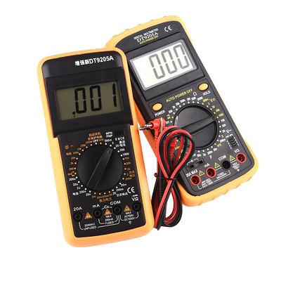 DT9205A万用表直流电压电流