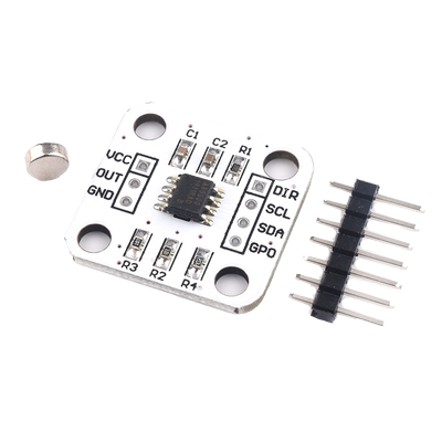 as5600磁编码器磁感应角度测量送