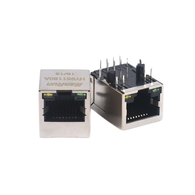 RJ45带LED灯网络隔离变压器