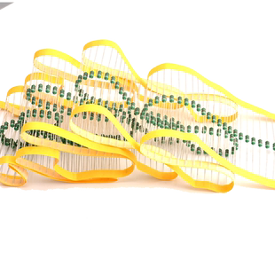 0307色环电感0.1uH/1uH/10uH/100uH/1mH色码电感器 1/4W色码电感