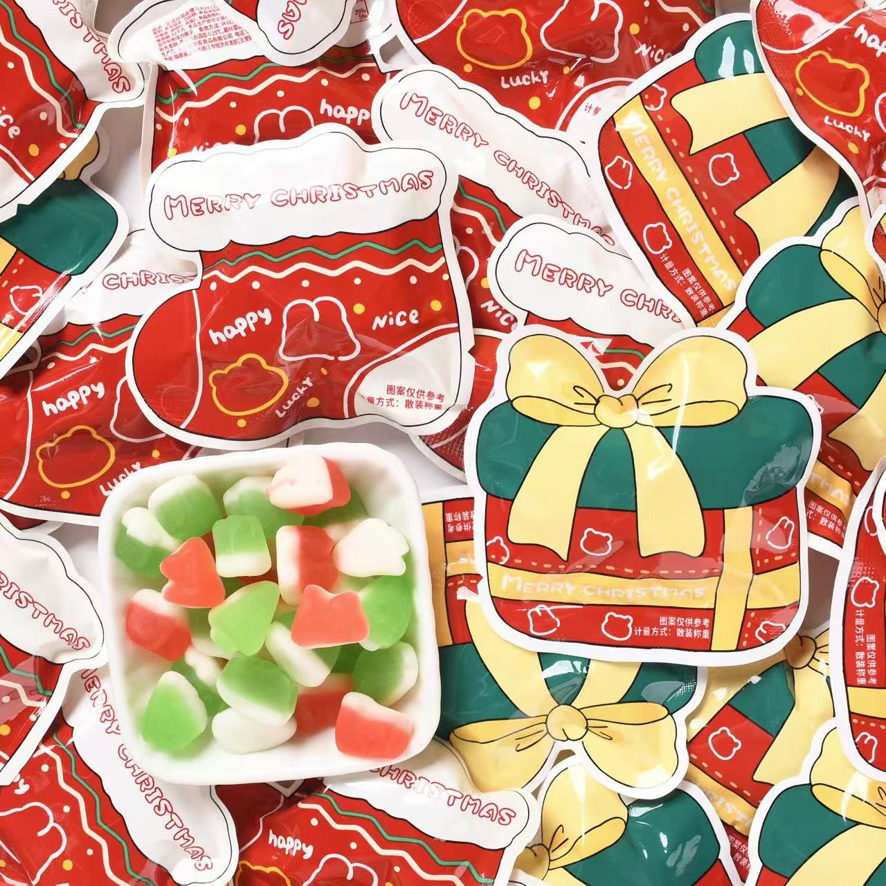 圣诞节装饰小零食送女友小礼物