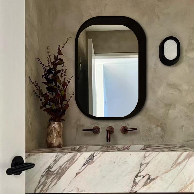 直销轻奢简约现代艺术椭圆化妆镜