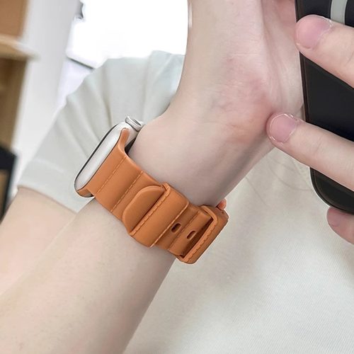 适用iWatch泡泡硅胶运动表带