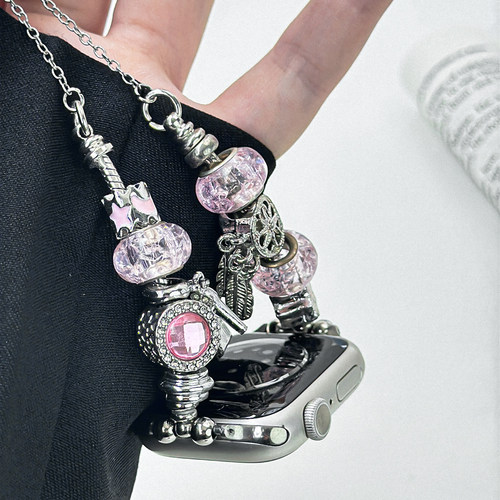 适用iWatch潘多拉串珠手链表带