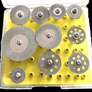 金刚砂锯片玻璃酒瓶小切割片瓷砖开槽磨片手电钻刀片玉石加工工具