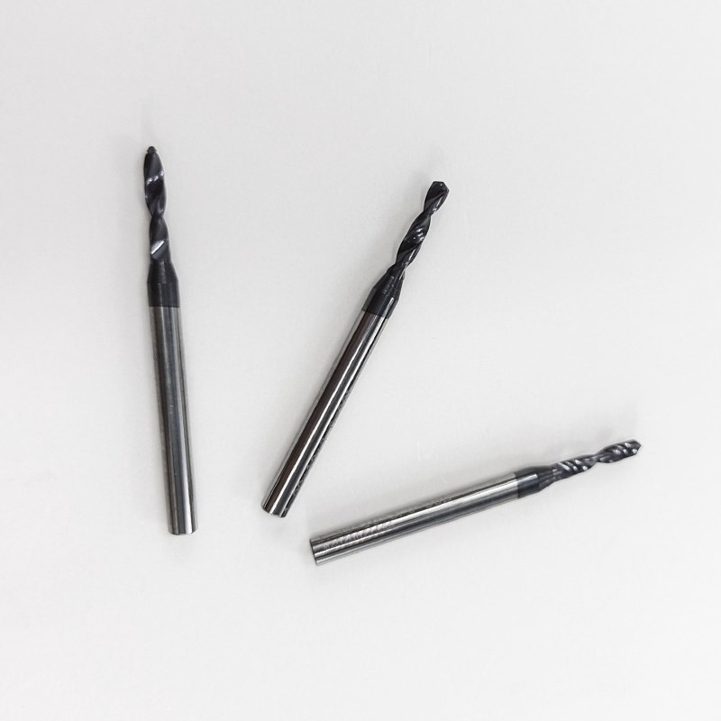 整体硬质合金钨钢钻头微小径定柄钻不锈钢专用钻咀D3大柄麻花钻