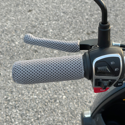 夏季电动车把套摩托车把套冰丝防晒防滑透气清爽踏板三轮车把柄套