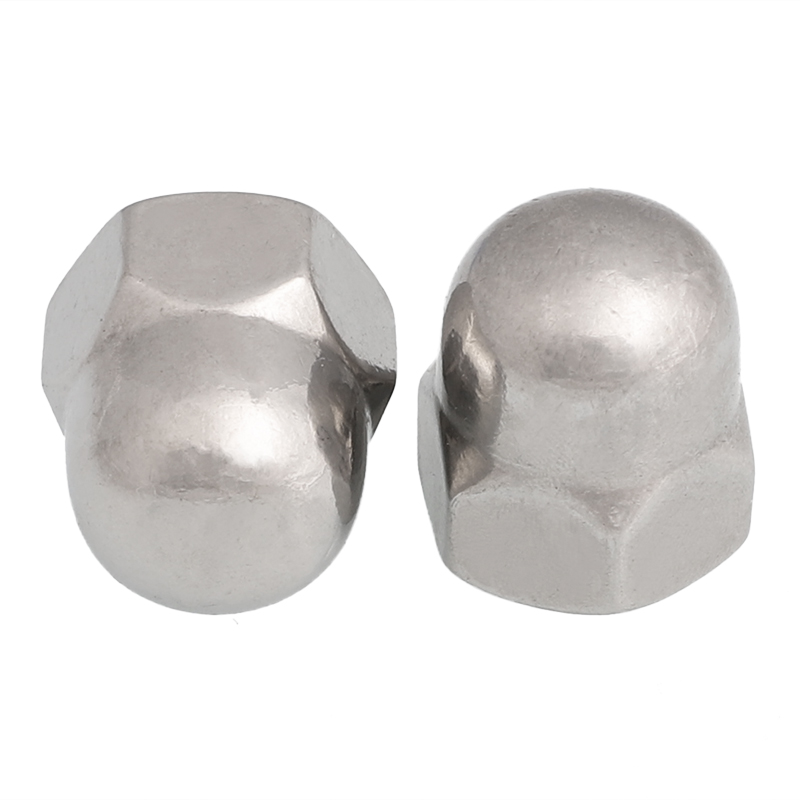 304/201/316不锈钢r圆球头螺母盖型形装饰螺丝帽盖母盖帽3M4M5M6M