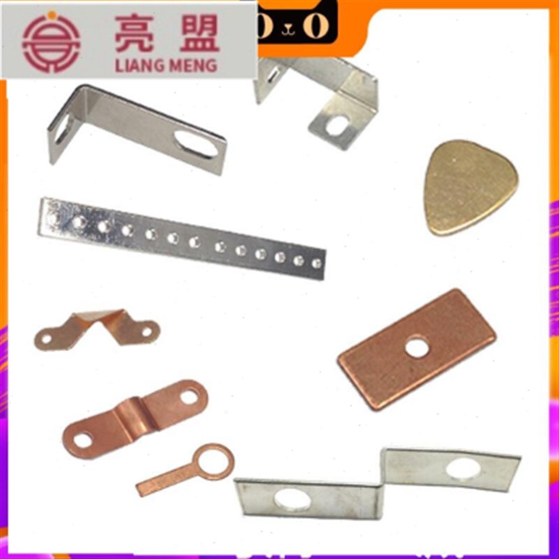 连接铜片铜排加工汇流排定做空气铜排板断路器开关接线导电单断