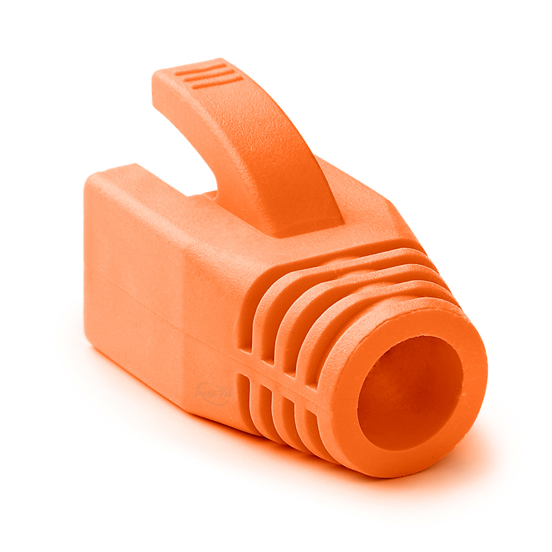 万兆超七类六类网线保护套cat76A类rj45水晶头保护套大孔径50个装