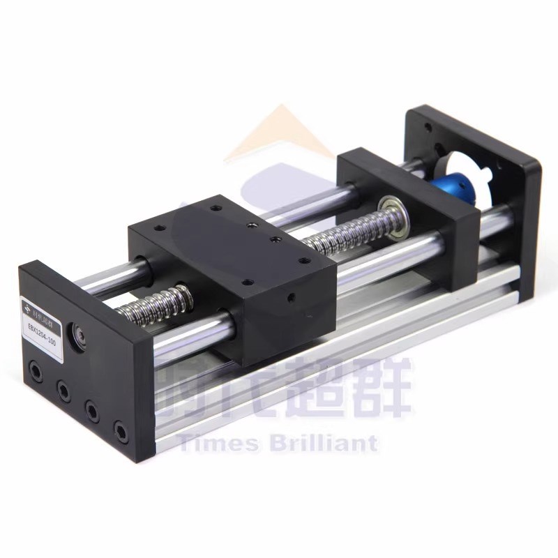 EBX系列直线导轨配4257电机光轴滚珠丝杠120416051610滑台模组 42