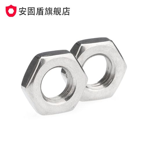 304不锈钢反牙细牙六角薄螺母M8M10M12-M27*x1x2V牙距反丝左旋螺