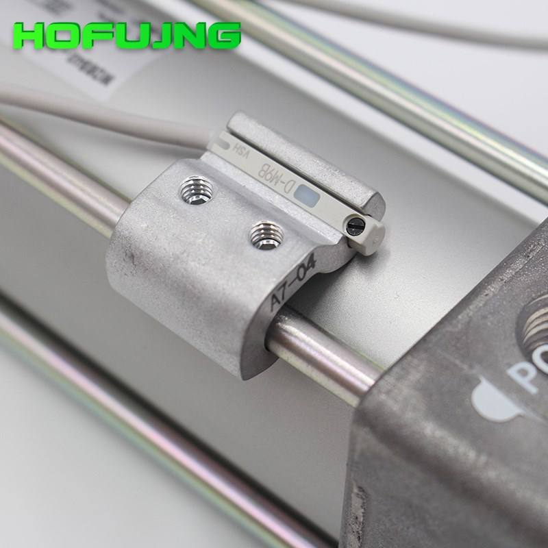 磁性开关安装支架固定码BA7-040/50/63CDA2B/MDBB/SC气缸