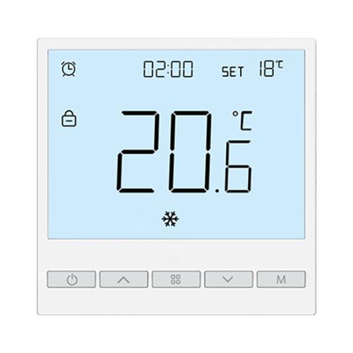 中央空调温控器液晶三速智能开关水机通风机盘管线控器通用控制面