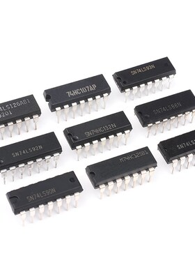 SN74LS86 90 92P 93 121 122 125 126 132N芯片集成IC 直插DIP-14