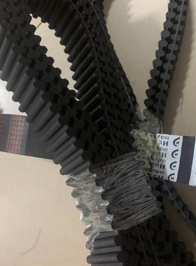 双面齿同步带 DA8M2464 DA8M2400 DA8M760 DA8M1200圆弧齿开口