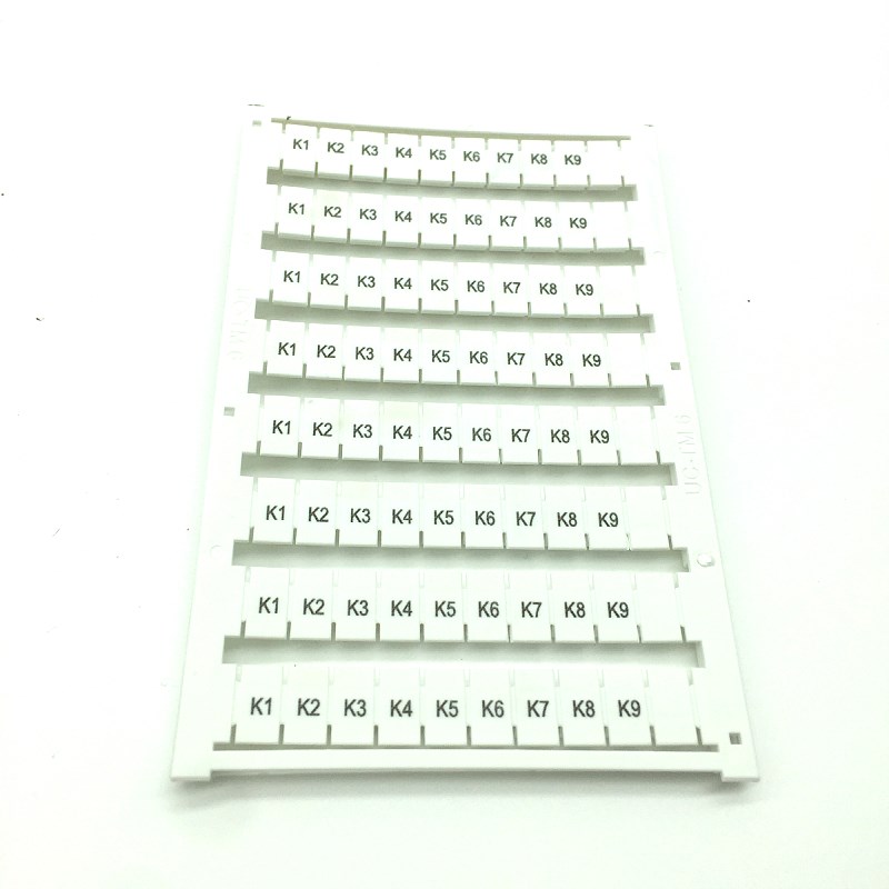 菲尼克斯端子UKK/ST/UK2.5/3/5/6/10N标记条UC-TM6/ZBMF5/MF4印字