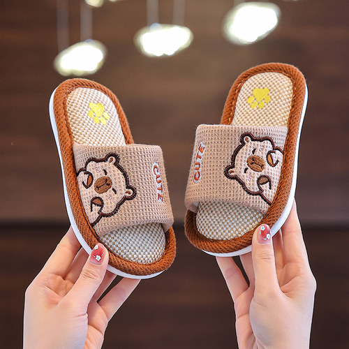 儿童拖鞋男童可爱室内亲子宝宝鞋