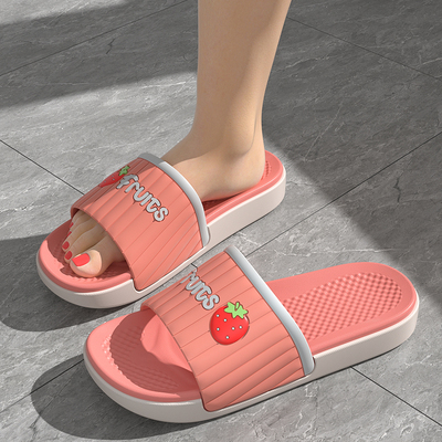 【精品】女士一字型浴室凉拖鞋