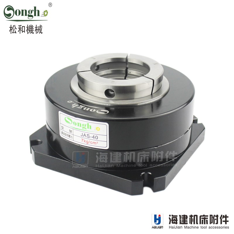 台湾松和立式中空钻床铣床/气动/液压/A快速/夹头JAS/15/25/JHS40