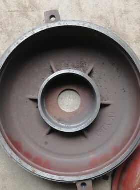 Y160一体平盖后端盖安装止口263轴承直径100