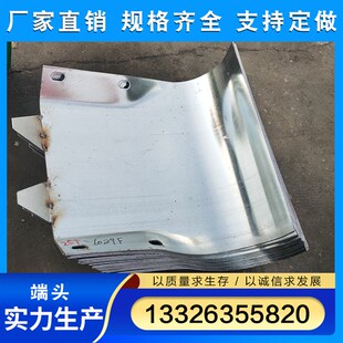 波形护栏板防撞护栏二波三波热镀锌喷塑乡村高速公路桥梁防撞护栏