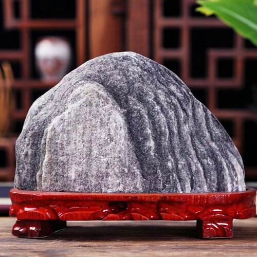 正宗泰山石敢当原石靠山石头摆件