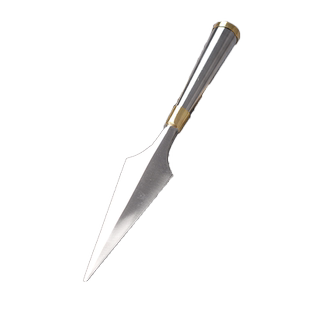 枪头不锈钢红缨枪 霸王枪长矛头武术器械枪尾戟道具枪手工未开刃