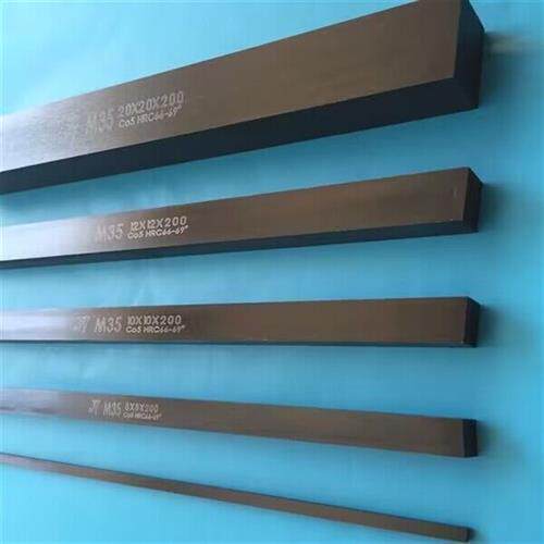 超硬M35高速网车刀片1.5MM含钴白钢刀2mm厚白钢条 核雕木