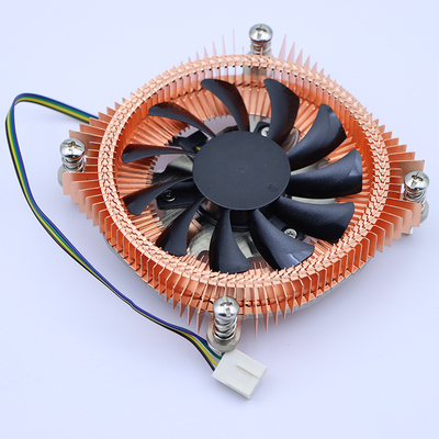 联达直销纯铜LGA115X CPU散热风扇静音18.5mm可适配扩孔1700风扇