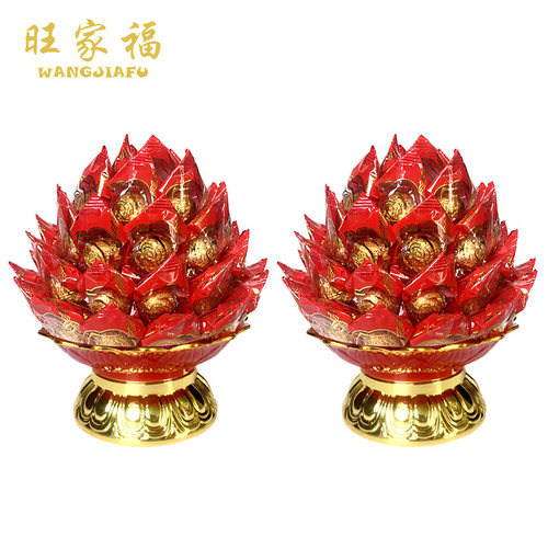 七彩莲花供佛糖塔旺模型旭鑫底盘