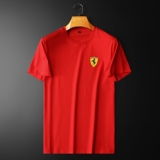 2025年新款双丝光棉短袖T恤男6632-P80M-5XL白色，男装T恤，钱塘6026