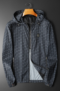 2023年春装新款 男士连帽印花薄款夹克 00787 P195 控298图片