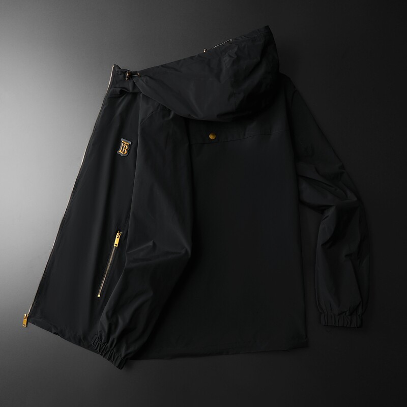 2023年春款新款男士休闲百搭连帽夹克8006M-5XL,男装夹克,钱塘6026