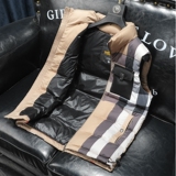 男士白鸭绒连帽羽绒马甲背心M0729M-5XL，男装背心/马甲，钱塘6026