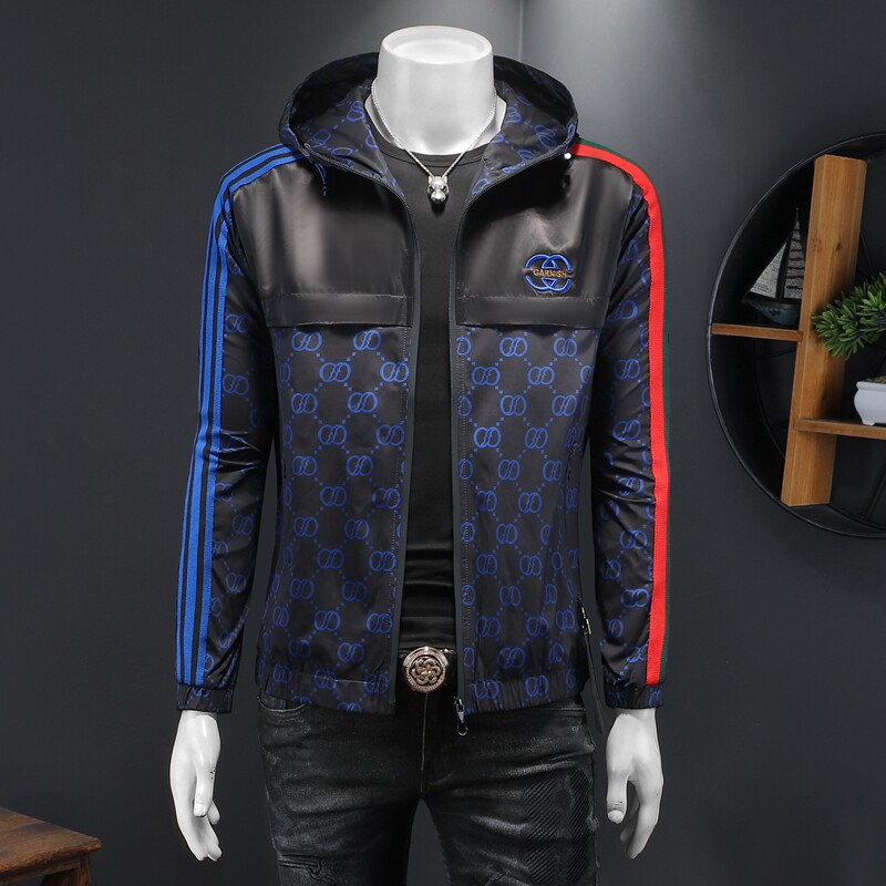 2025秋冬新款男士连帽重工设计夹克钱塘6026-JK88022-P195,男装夹克,钱塘6026