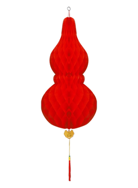 端午节纸葫芦挂件五月节商场装饰