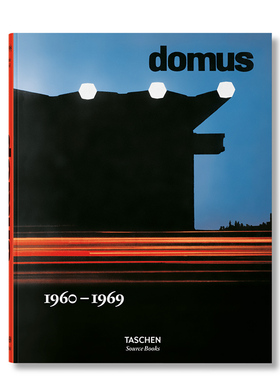 【现货】TASCHEN塔森domus 1960–1969，多莫斯设计 1960–1969建筑设计进口原版图书