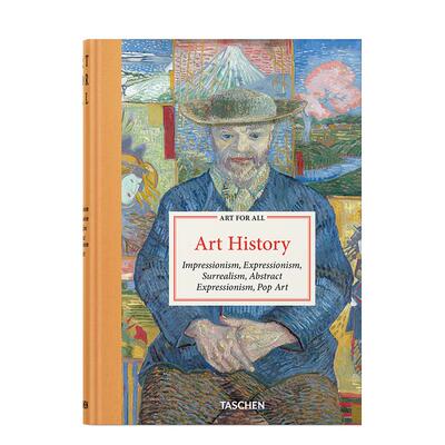 【预订】TASCHEN艺术为众生：艺术史 Art for All. Art History 原版英文艺术画册画集 五大艺术流派