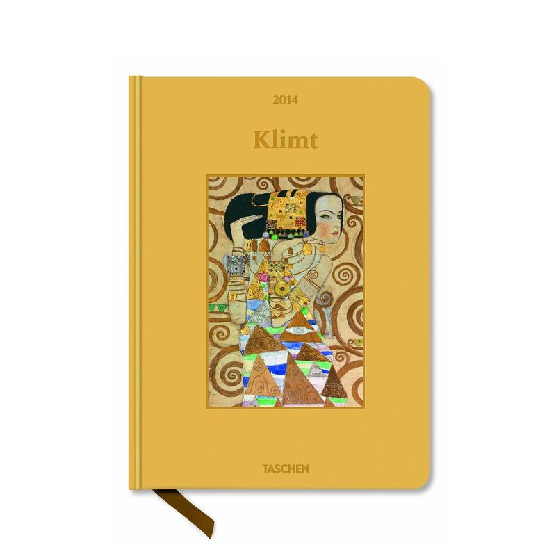 【现货】【TASCHEN】克里姆特-2014布装日历本 KLIMT 原版日历 书籍/杂志/报纸 艺术类原版书 原图主图