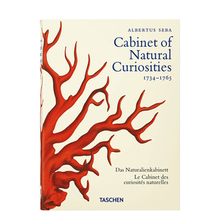 【现货】TASCHEN西巴：自然珍品陈列柜 Seba. Cabinet of Natural Curiosities 英文艺术画册画集