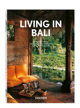 【现货】TASCHEN 45th Living in Bali.45周年纪念版生活在巴厘岛热带风格居住空间室内建筑设计进口原版精装图书