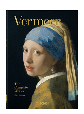 【现货】TASCHEN Vermeer.The Complete Works塔森45周年精装版维米尔油画绘画画集作品外文艺术画册英文进口原版图书书籍