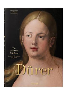 【预订】TASCHEN 阿尔布雷希特·丢勒：绘画全集·精选素描与版画 Albrecht Dürer.原版英文艺术画册画集