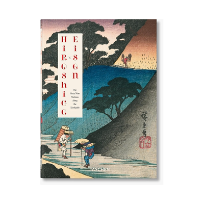 【预订】TASCHEN Hiroshige & Eisen. 歌川广重和溪斋英泉：木曾街道六十九次 原版英文艺术画册画集
