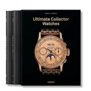 【预售】TASCHEN经典手表臻藏（一套两册）Ultimate Collector Watches原版英文珠宝首饰 百达翡丽 劳力士 浪琴 100款高级钟表设计