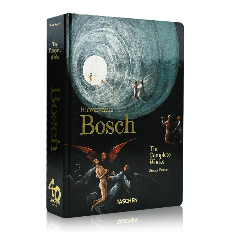 【现货】TASCHEN Hieronymus Bosch.塔森45周年精装版希罗尼穆斯·博斯绘画作品全集画册美术画集艺术作品收藏英文进口原版图书