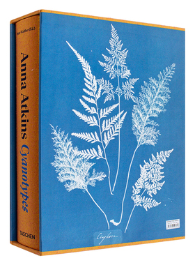 【预订】TASCHEN塔森【Famous First Edition】Anna Atkins. Cyanotypes，安娜·阿特金斯：蓝晒法 进口原版图书